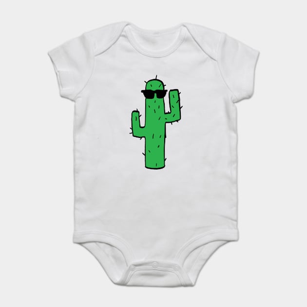 Sunshine kaktus Baby Bodysuit by Bollocks